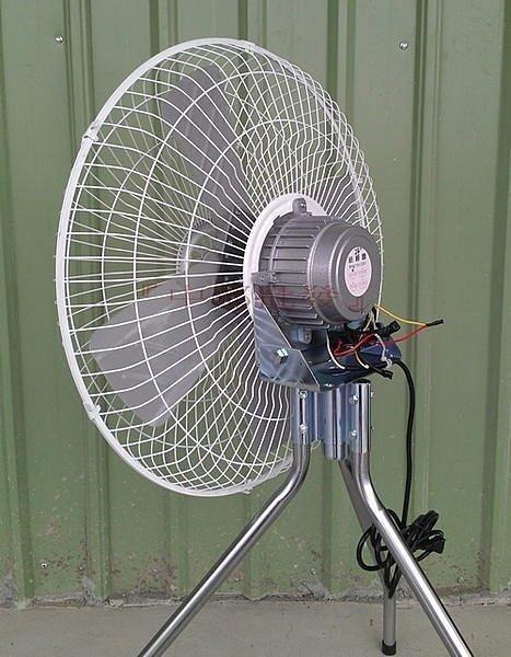 24吋 1/2HP 6P 立扇 工業用電扇 通風扇 電風扇 大型電風 工業風扇 電扇 B型工業電扇 (台灣製造) | 露天市集 | 全台最大的 ...
