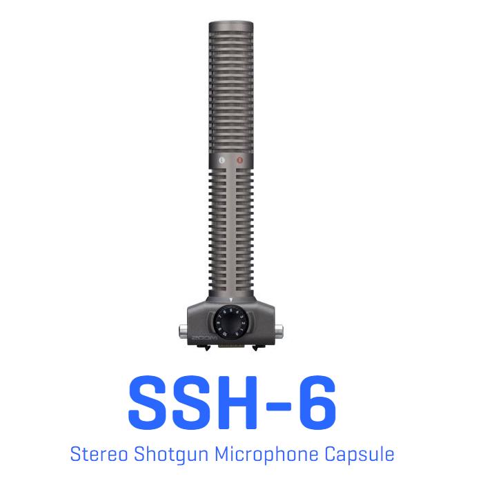 環球影視 ZOOM SSH-6 立體聲槍型麥克風音頭 公司貨 H5 H6 Q8 U-44 F4 F8 收音 錄音