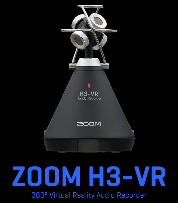 環球影視 Zoom H3-VR 360度 6音軌錄音機 公司貨 配件 AR收音 Virtual Reality