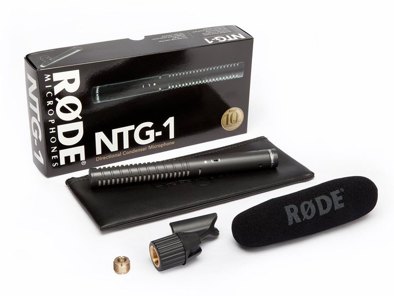 【環球影視】RODE NTG1 槍型麥克風 公司貨 電視 廣播 電影 錄影 收音錄音室 超指向 MIC 電容式 XLR
