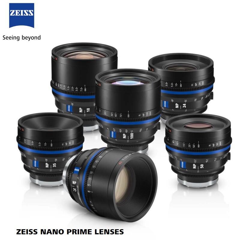環球影視 ZEISS Nano Prime 6-Lens Set 蔡司全片幅電影鏡 六鏡組 總代理公司貨