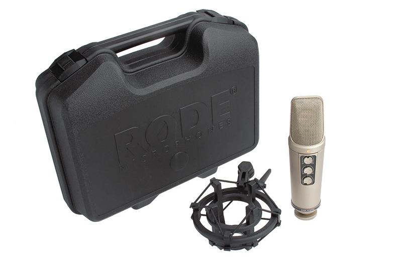 環球影視 RODE NT2000 錄音室等級電容式麥克風_公司貨 收音 MIC SM2 防震架心形 XLR RC1