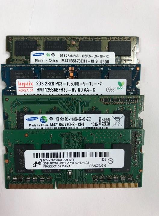 筆電用記憶體 DDR3 2GB 美光Micron /三星Samsung / 海力士Hynix
