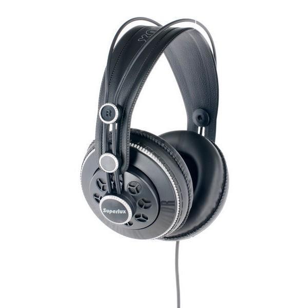 格律樂器 Superlux HD681B 耳罩式耳機 半開放式 低音加強版 附收納袋【全新公司貨】