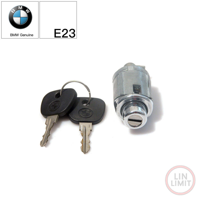 【老車零件】BMW原廠 7系列 E23 後蓋鎖仁 附鑰匙 寶馬 林極限雙B 51241870607