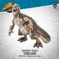 【恐懼浪潮】Monsterpocalypse 怪獸啟示錄 恐龍世界 Terra Khan 戰棋 桌遊