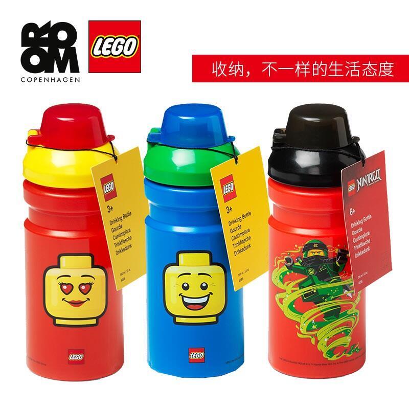 +現貨 好品質【xnx】樂高積木LEGO水壺學生兒童水杯塑料水杯帶蓋飲水杯飯盒便攜餐盒  露天拍賣