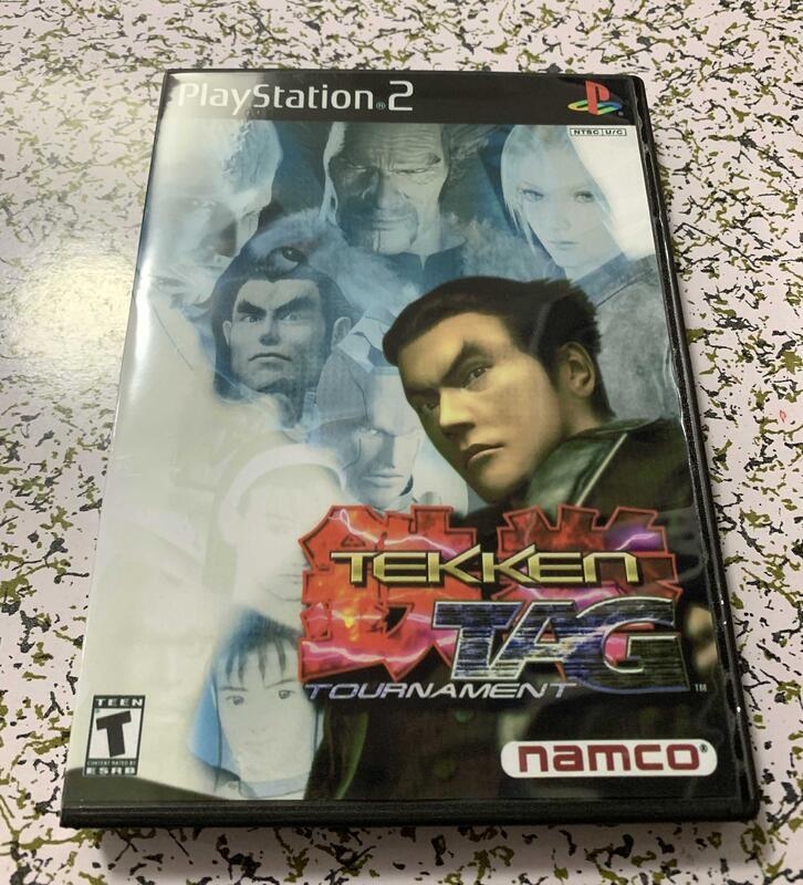 PS2 彩盤有盒 鐵拳TT 英文版『兩盤起售』