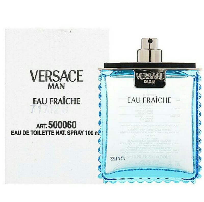 Versace Eau Fraiche 凡賽斯雲淡風輕男性淡香水/1瓶/100ml-tester-公司正貨