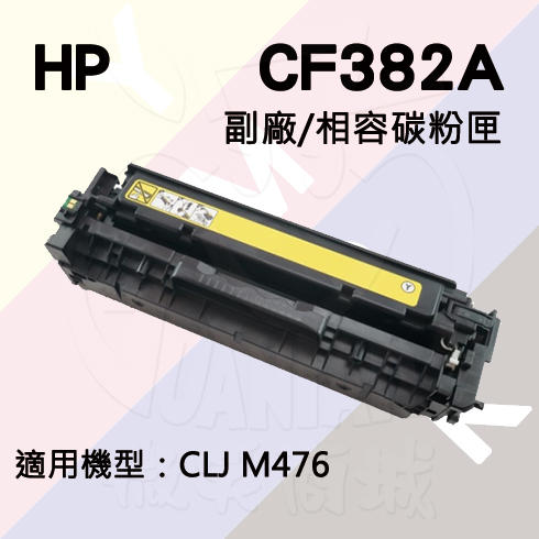 HP CLJ Pro M476 副廠碳粉匣 (CF382A)