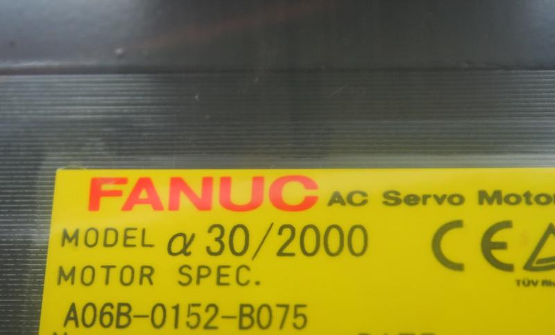 FANUC SERVO 伺服馬達 a30/2000 A06B-0152-B075 A06B-0152-B077
