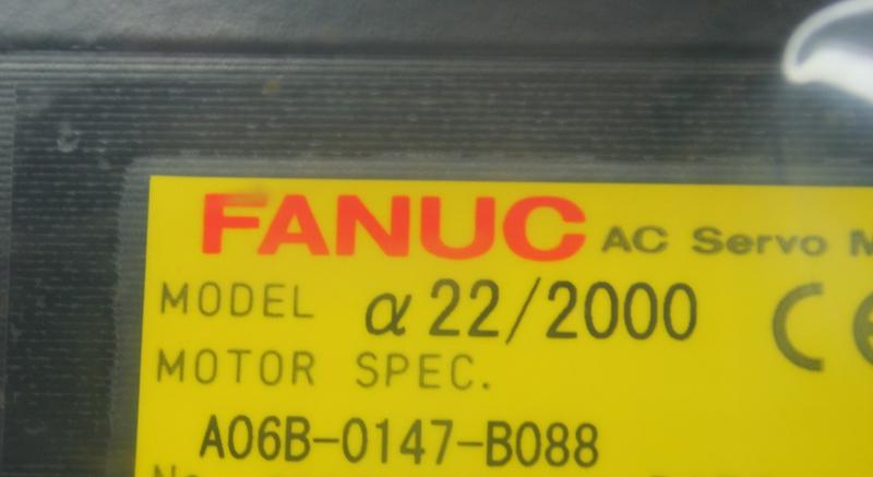 FANUC 伺服馬達 a22/2000 A06B-0147-B088 A06B-0147-B075 高解析編碼器