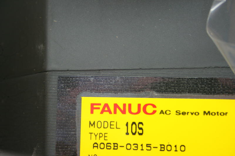 FANUC SERVO 伺服馬達 10S 10000P A06B-0315-B010 A06B-6058-H005