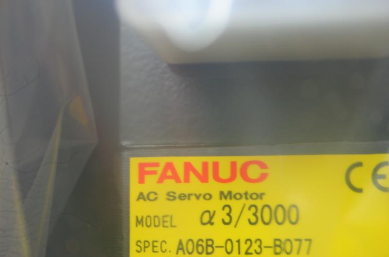 FANUC 伺服馬達 a3/3000 A06B-0123-B077 0123-B077 B077
