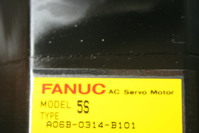 FANUC SERVO 伺服馬達 5S 2000P A06B-0314-B101 A06B-6058-H004 剎車