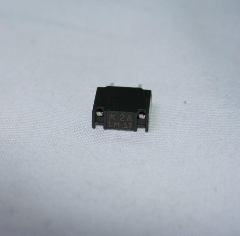 大東 大2A 黑色保險絲 2.0A A60L-0001-0290/LM20 LM2A LM2.0A FUSE