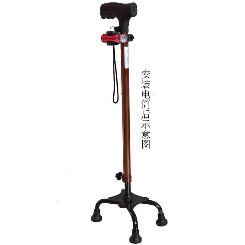 【可開發票】包郵鋁合金拐杖老人手杖老年四腳拐棍多功能四角手拐防滑可調伸縮 | 露天市集 | 全台最大的網路購物市集