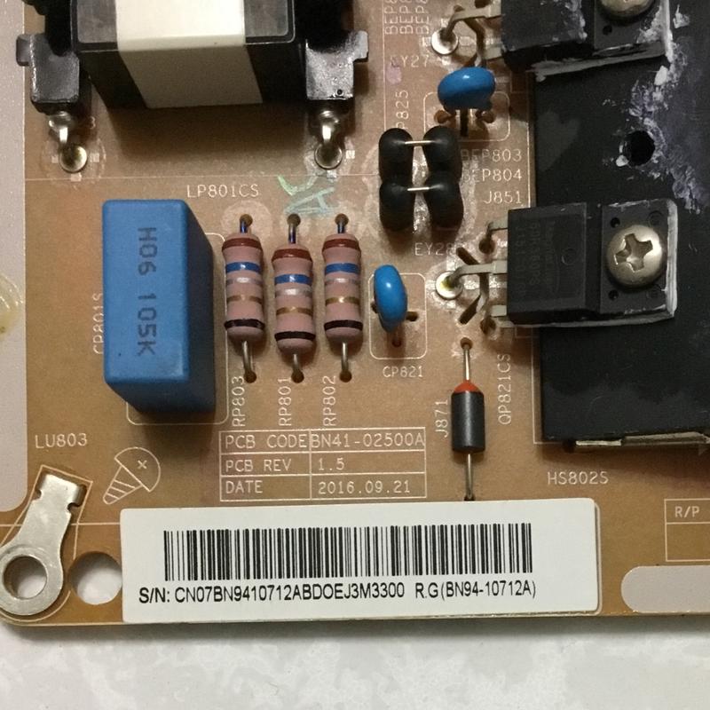 三星Samsung UA55KU6000W 電源板 BN94-10712A 破屏拆機良品