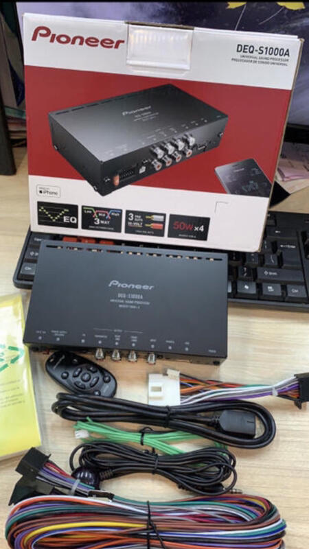 現貨全新品先鋒Pioneer DEQ-S1000A DSP擴大機DSP 13頻段EQ 圖形均衡器