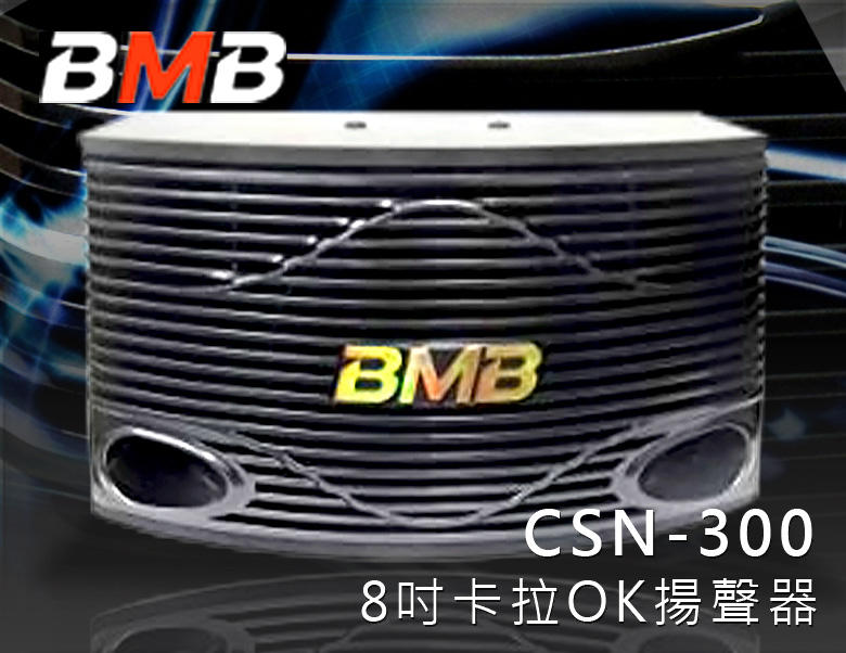 【風尚音響】BMB CSN-310 卡拉OK 揚聲器