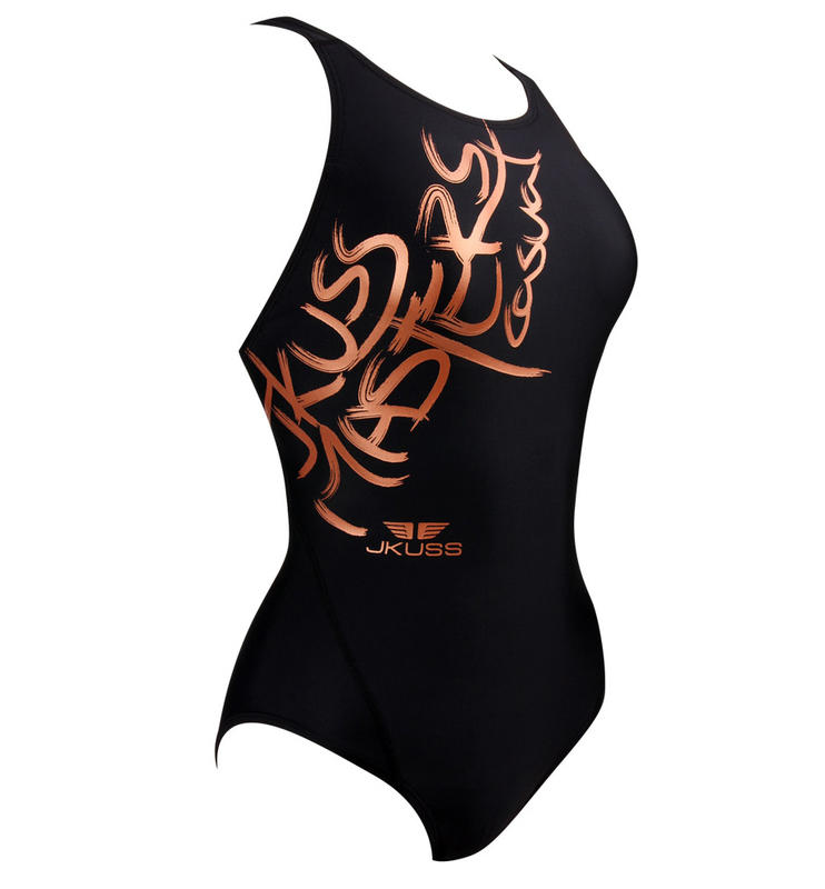 Jkuss 金字系列-女泳裝，高抗氯，專業練習比賽泳訓競賽泳衣泳裝，貼身時尚，大女童少女，韓國製造