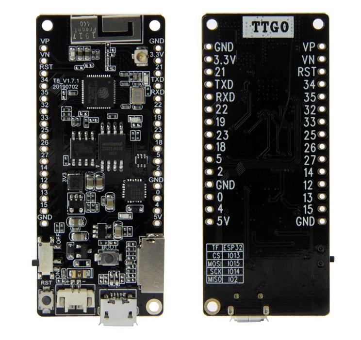 TTGO ESP32 16MB FLASH 8MB PSRAM 開發板