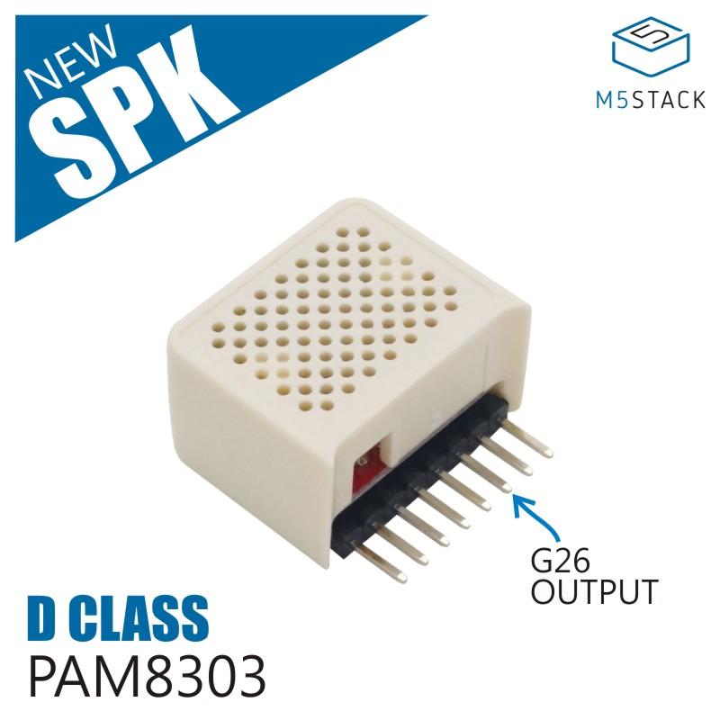 M5 Stick C兼容揚聲器 內置PAM8303功放IC
