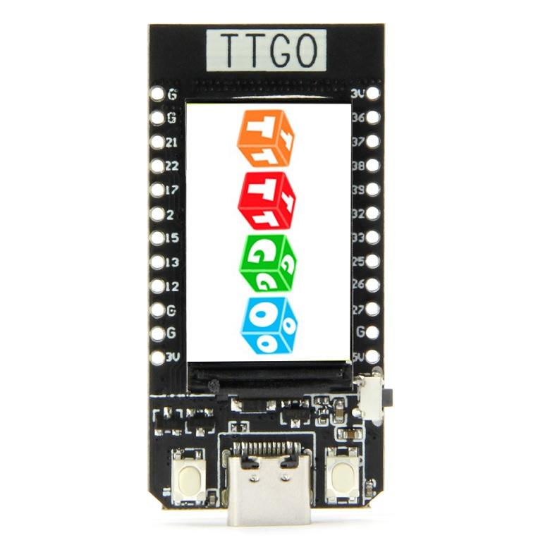TTGO T-Display ESP32 WiFi BT 1.14 英寸 LCD 開發板