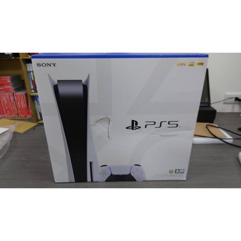 PS5 光碟版主機型號1218A01 全新盒損福利品【GAME休閒館】福利品| 露天