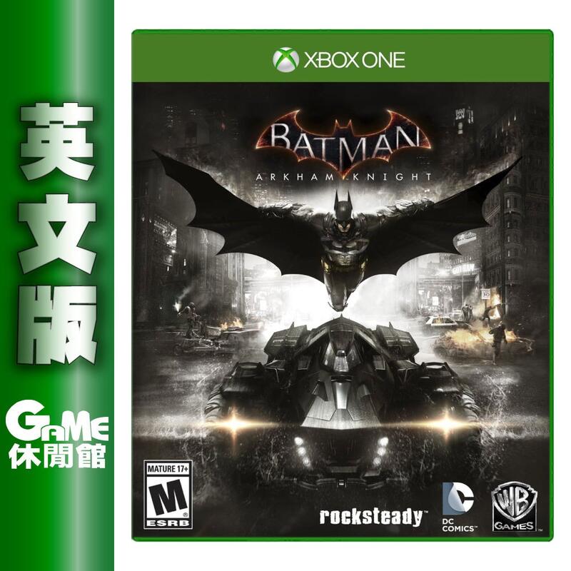 Xbox《蝙蝠俠：阿卡漢騎士》英文版【GAME休閒館】二手 / 中古