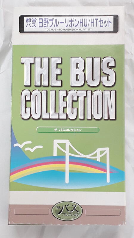 [中古良品] Tomytec The Bus Collection 都營巴士 日野ブルーリボン HU/HT  5輛組