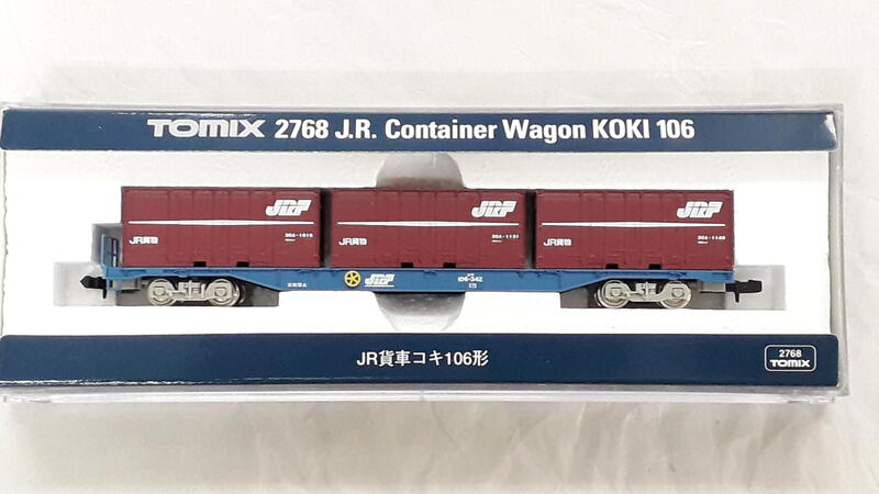 中古良品] Tomix 2768 JR貨車コキ106形| 露天市集| 全台最大的網路購物市集