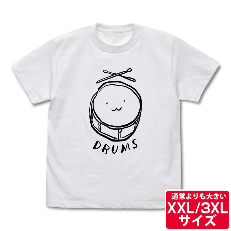 【GamePapa】預購 COSPA Girls Band Cry ED 安和昴 DRUMS T恤 白