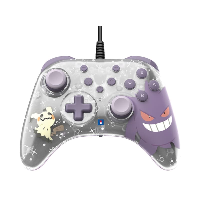 HORI NS2 Switch TURBO有線控制器 寶可夢幽靈派對Ghost Party NSX-090 耿鬼謎擬Q