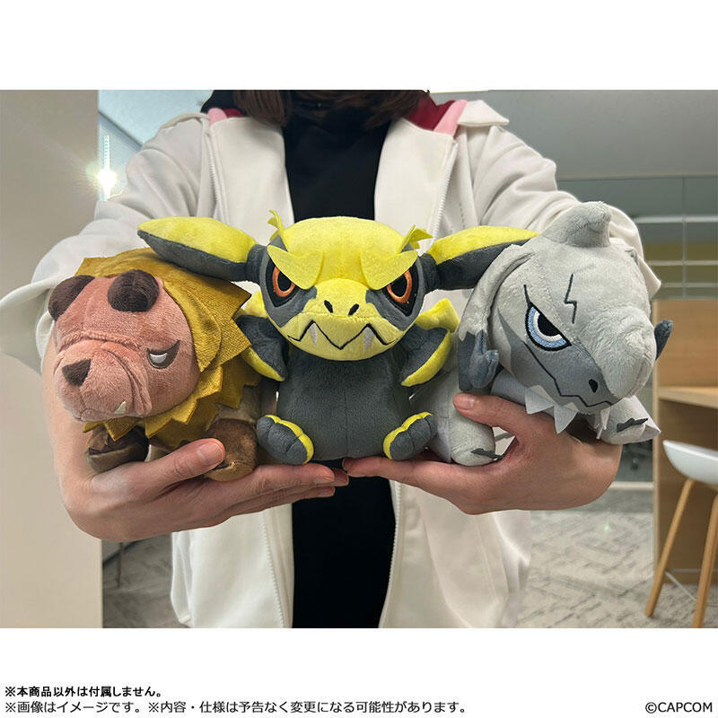 【GamePapa】預購 CAPCOM 魔物獵人 Q版魔物布偶 娃娃 闢獸 土砂熊 沙鬼獸 截單5/9