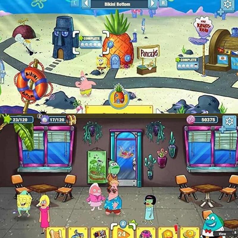 【GamePapa】NS Switch 海綿寶寶 蟹堡王烹飪大挑戰 中文版 超大蟹堡王 Krusty Cook-Off
