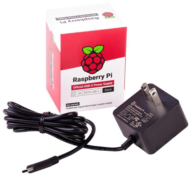 員外DIY衝評價~Raspberry Pi 4 Model B 官方電源，5.1V，3A