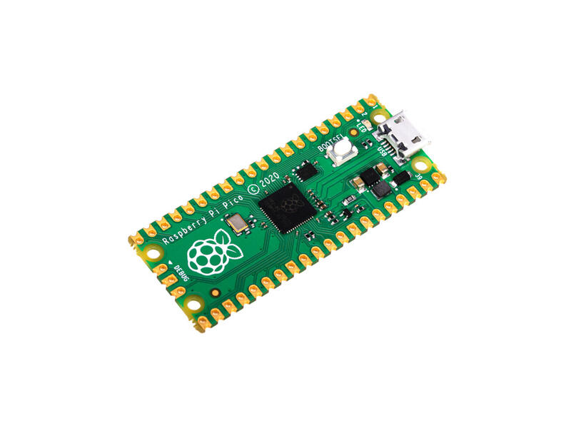 員外DIY衝評價~樹莓派Pico Raspberry Pi Pico 微控制器開發板基於官方RP2040雙核處理器