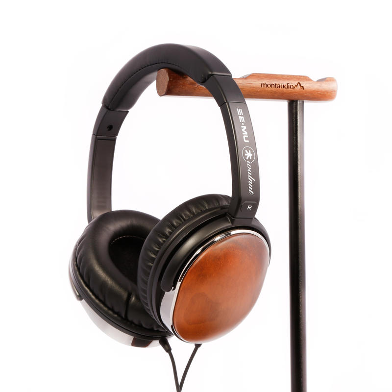 E-MU Walnut 胡桃木實木密閉耳罩式耳機