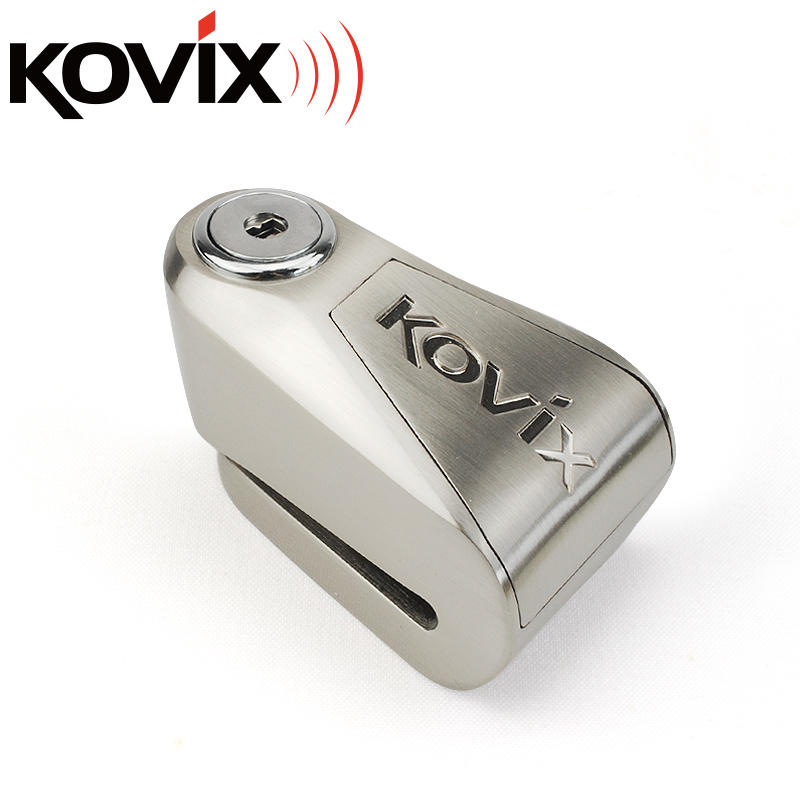 KOVIX KNL6 公司貨 不鏽鋼 送原廠收納袋+提醒繩 德國鎖心 警報碟煞鎖/另有東興/鋼甲武士機車鎖/大鎖