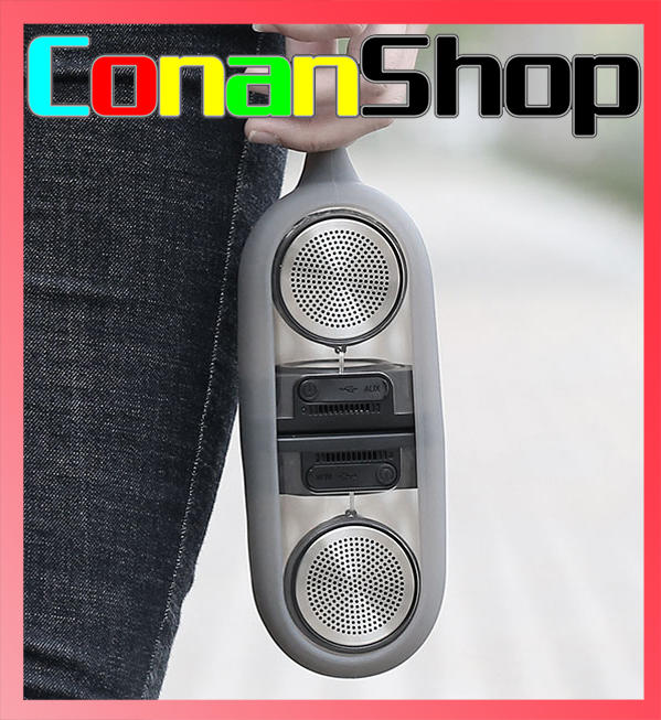 [ConanSHOP] REMAX 無線喇叭 音箱 一對二 藍芽音響 立體環繞聲 高續航 戶外音響 家用音響 喇叭 防水