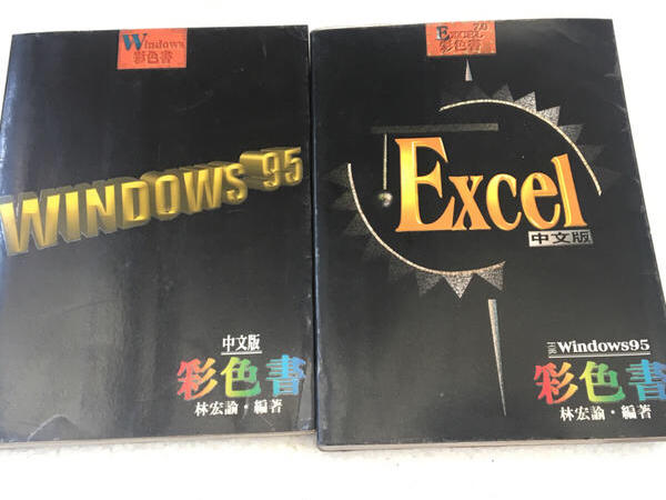 Window 95  Excel彩色書中文版