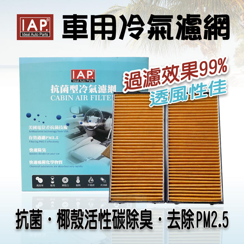IAP 活性碳 抗菌 冷氣濾網  BMW E70 F15 F85 E71 E72 F16 F86
