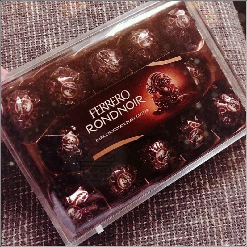 🔥新效期 現貨👉德國 FERRERO RONDNOIR 季節限定 金莎黑巧克力/14入
