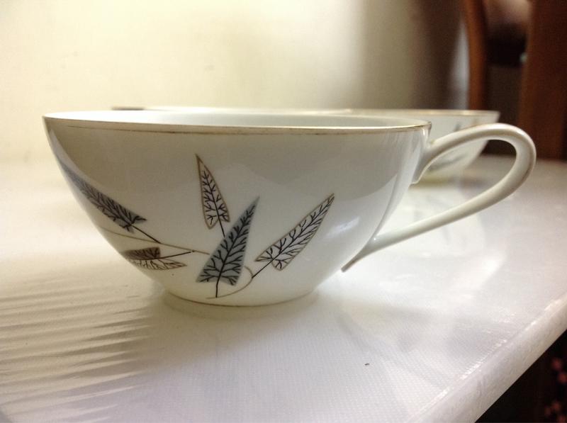 日本Noritake 1955年手繪茶杯x6