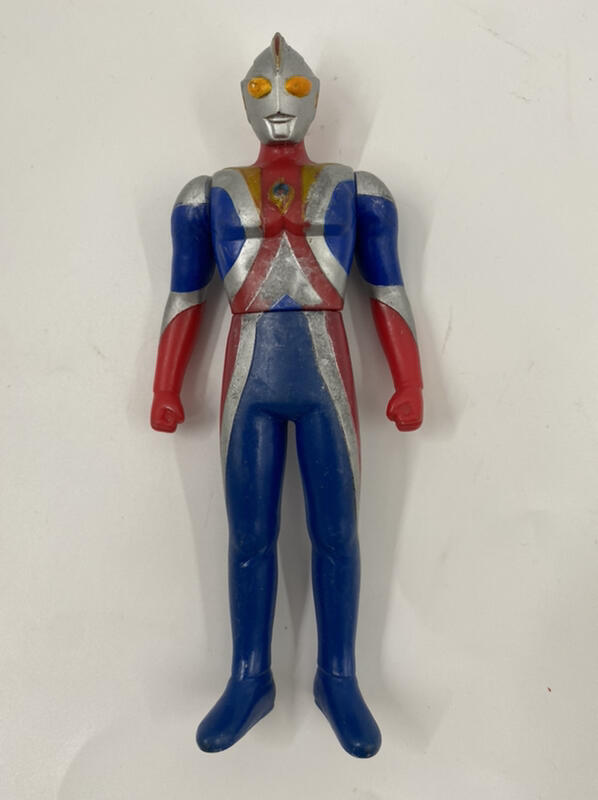 小光玩具 2001萬代 超人力霸王高斯 17公分軟膠 日全蝕型態 奧特曼 鹹蛋超人