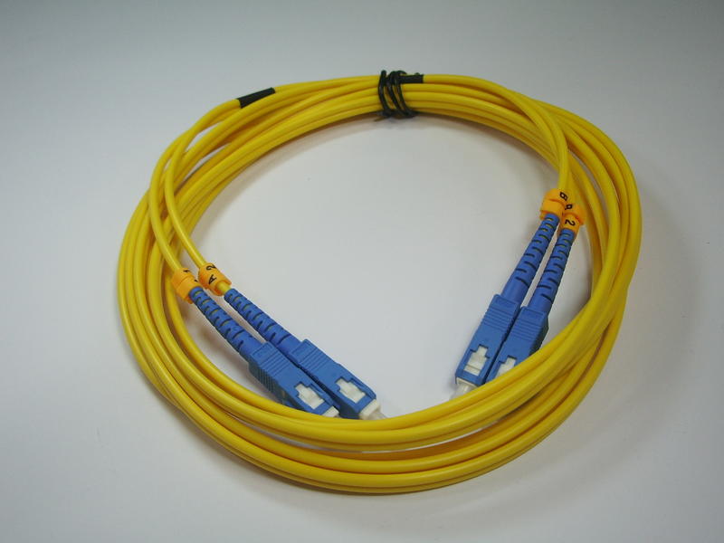 [Mika光纖賣場] SC-SC單模雙芯光纖跳接線3M Optical Fiber Patchcord 光纖線 光跳接線