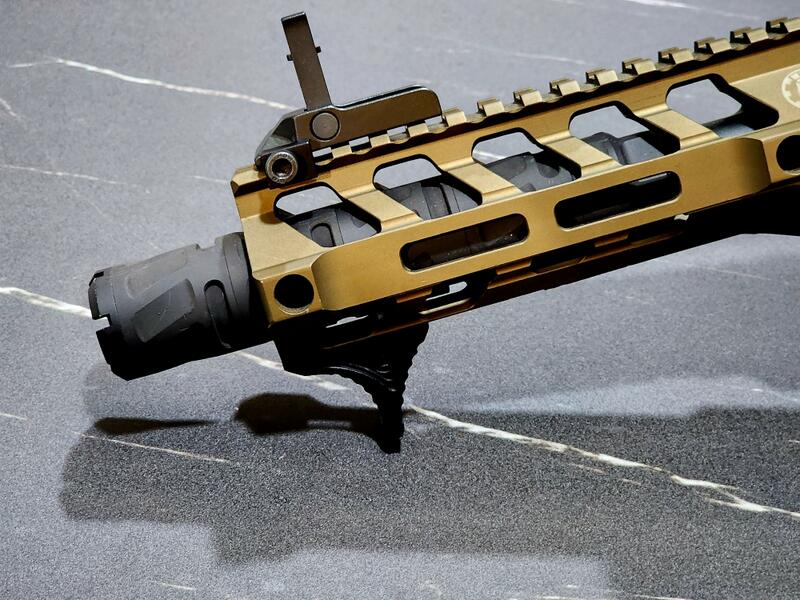 〔圓仔〕 SLR 阻手 CNC陽極 MLOK Keymod 雙系統 鋁製金屬阻手 | 露天市集 | 全台最大的網路購物市集
