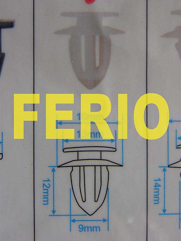 通用型 喜美 FERIO CRV 97 腳踏板固定扣 腳踏板扣 地毯壓條固定扣 地毯壓條扣 (號碼:35) 其它扣可詢問