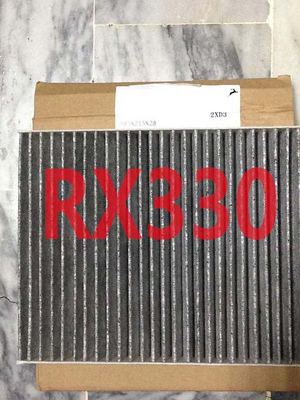 台製高密度真活性碳 LEXUS RX330 08 冷氣芯 冷氣濾 冷濾 A/C濾芯 其它機油芯,空氣芯 (兩組免運)可問